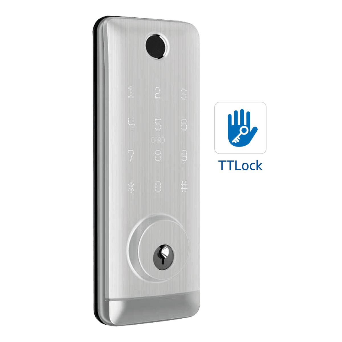 Cerrojo inteligente Bluetooth T1B Automatizate Gris