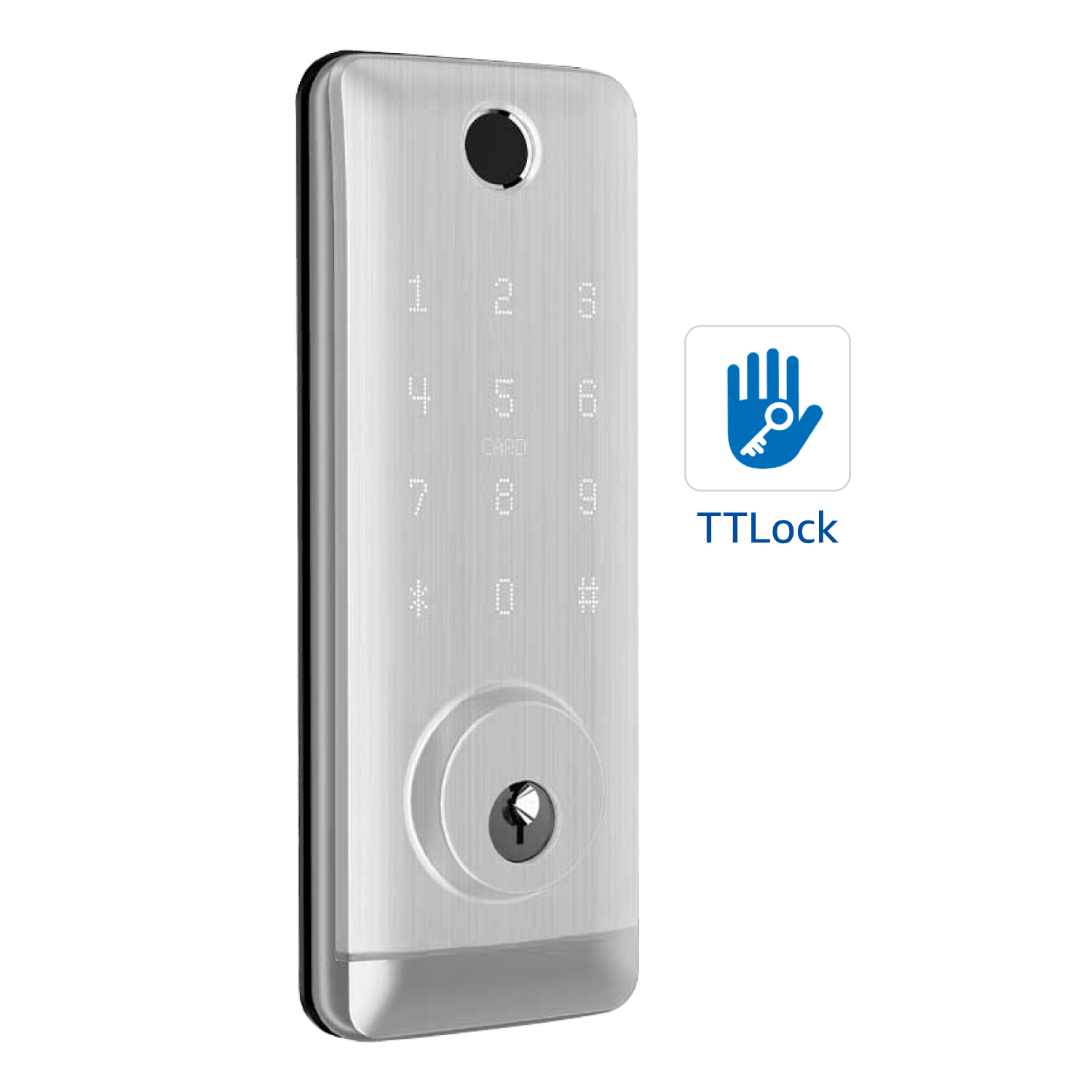 Cerrojo inteligente Bluetooth T1B Automatizate Gris 