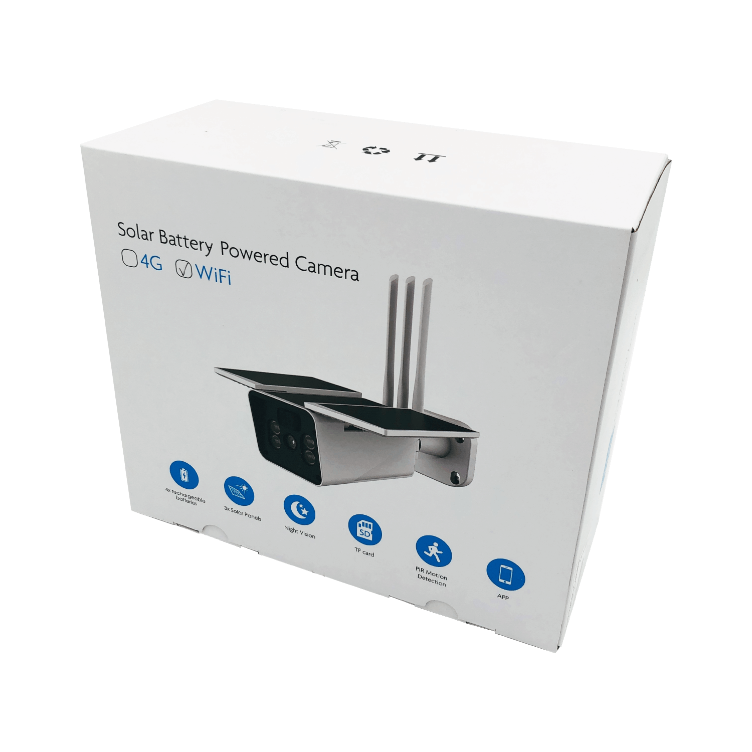 Cámara de exterior SOLAR Wi-Fi Cámaras Automatizate