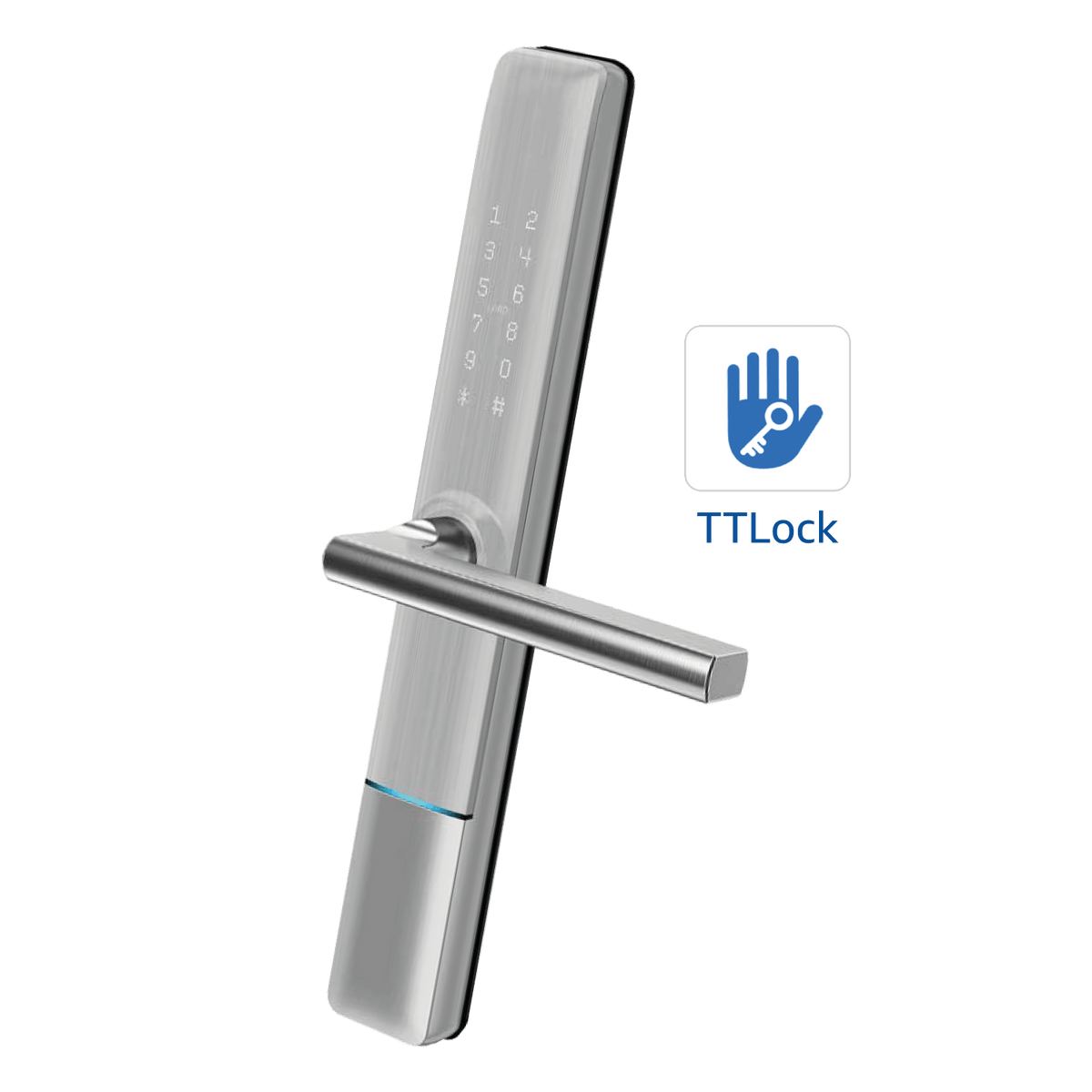 Cerradura inteligente bluetooth S1A Automatizate Gris