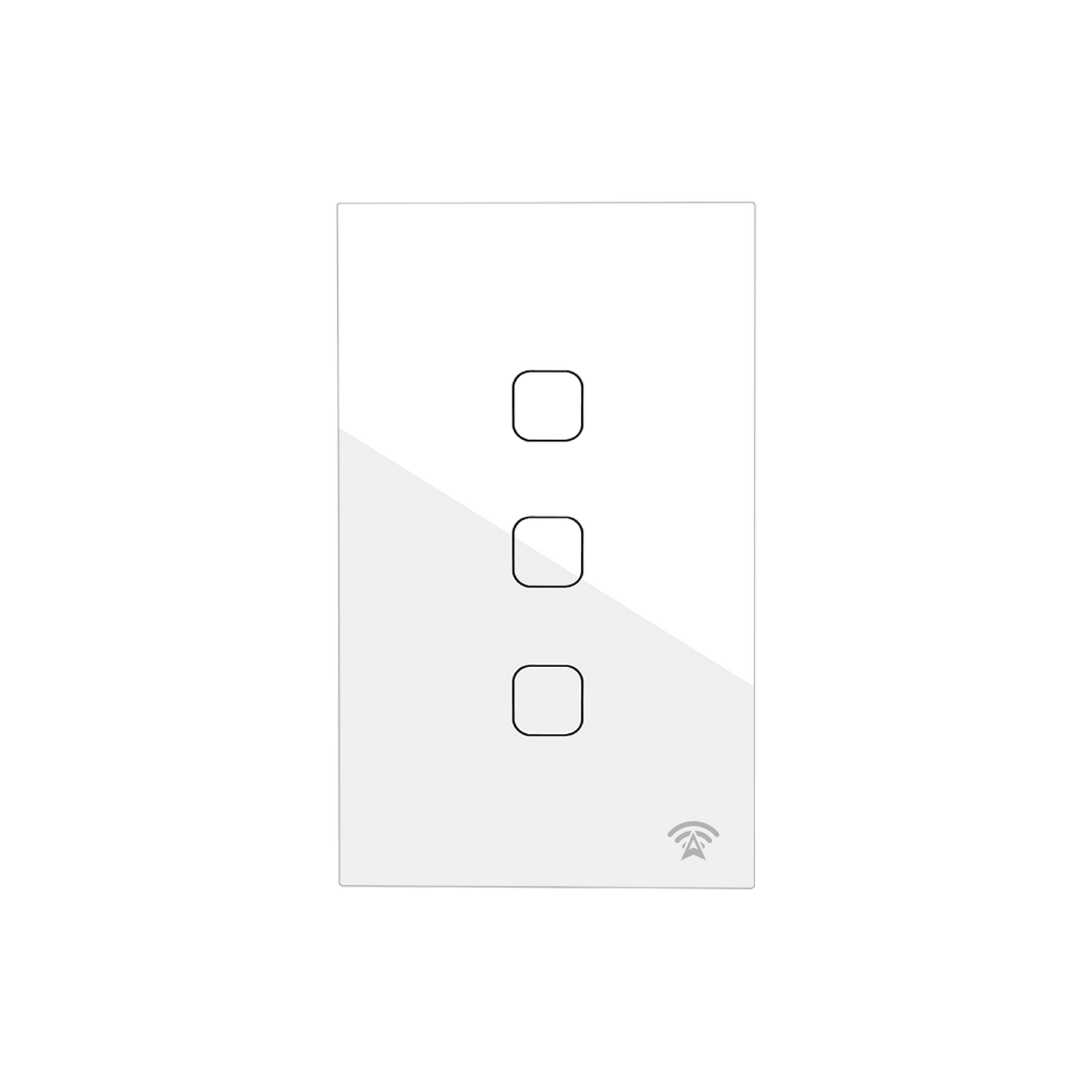 Interruptor Wi-Fi 3 TECLAS SIN NEUTRO Iluminación Generico