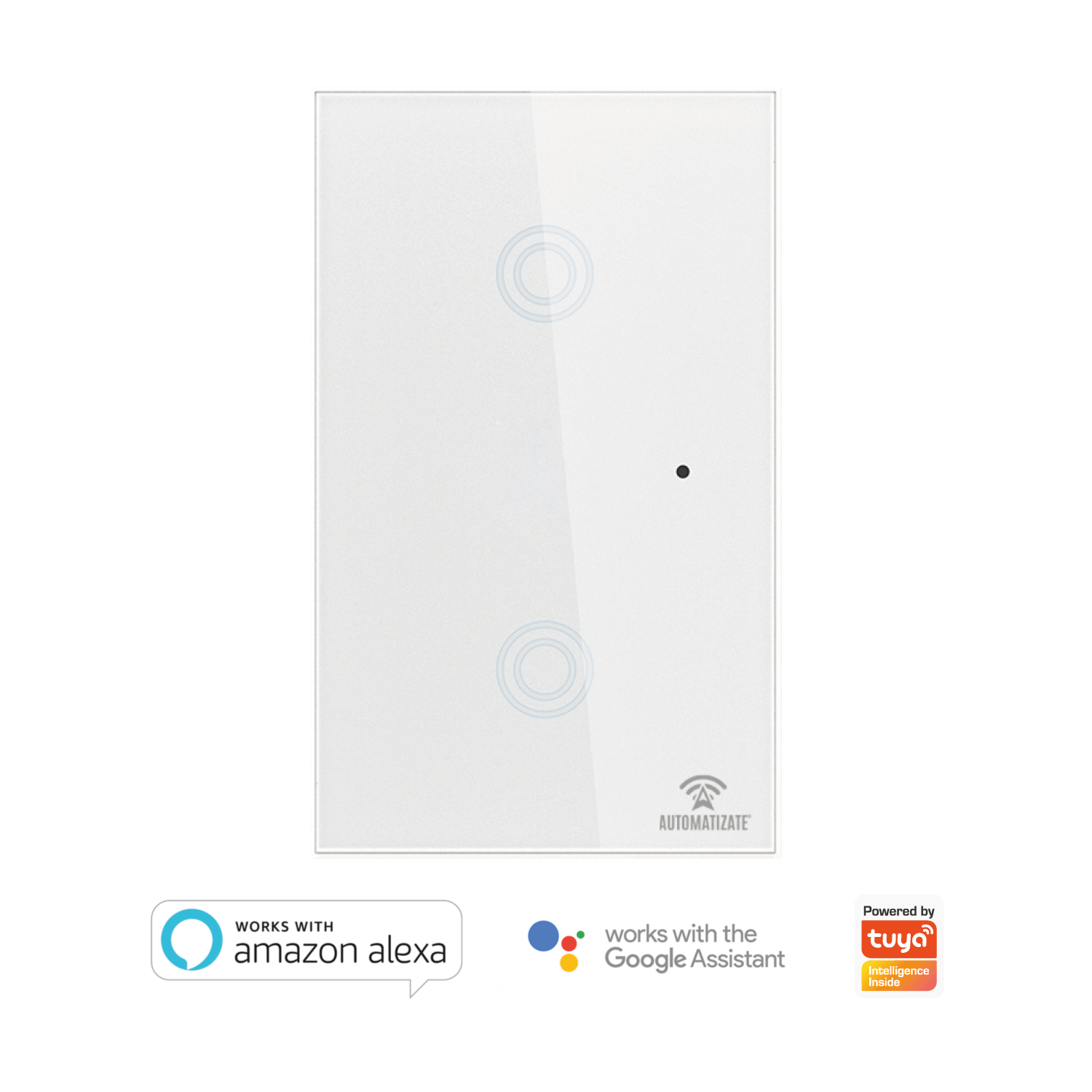 Interruptor inteligente WiFi 2 TECLAS - Automatizate