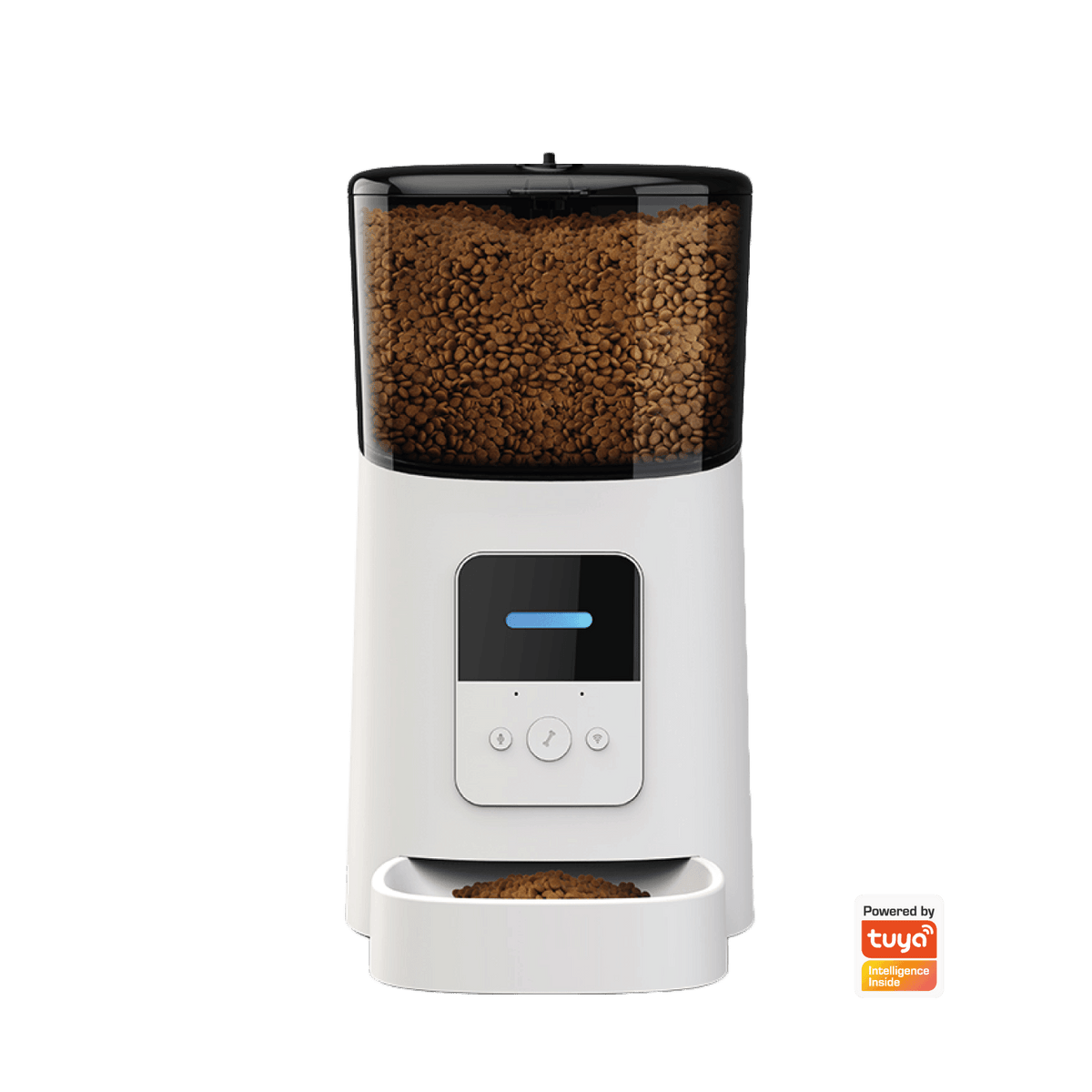 Dispensador automático de comida para perros y gatos