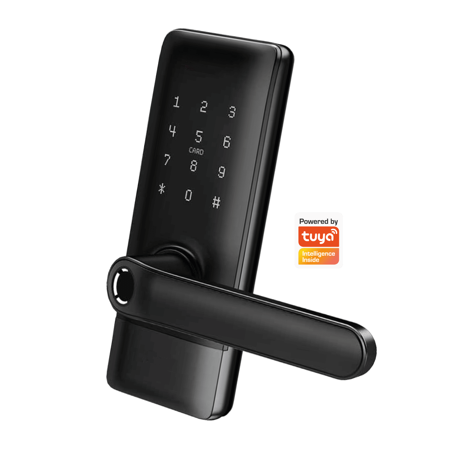 Cerradura eléctrica Wifi H1B Automatizate Negro 