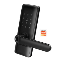 Cerradura eléctrica Wifi H1B Automatizate Negro 