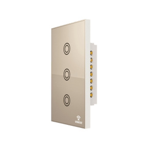 Interruptor inteligente Wi-Fi 3 TECLAS Automatizate Iluminación Automatizate 