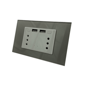 Tomacorriente  enchufe usb pared Automatizate 